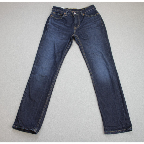Levis Jeans Mens 30 x 30 Blue Cotton Blend 511 Slim Fit Stretch - Picture 1 of 9